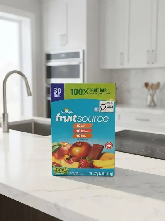 SunRype FruitSource Fruit Bars 30 Pack