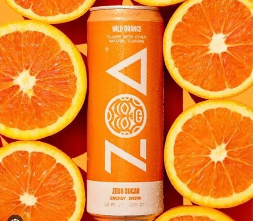 ZOA Wild Orange Zero Sugar 12x355mL Cans