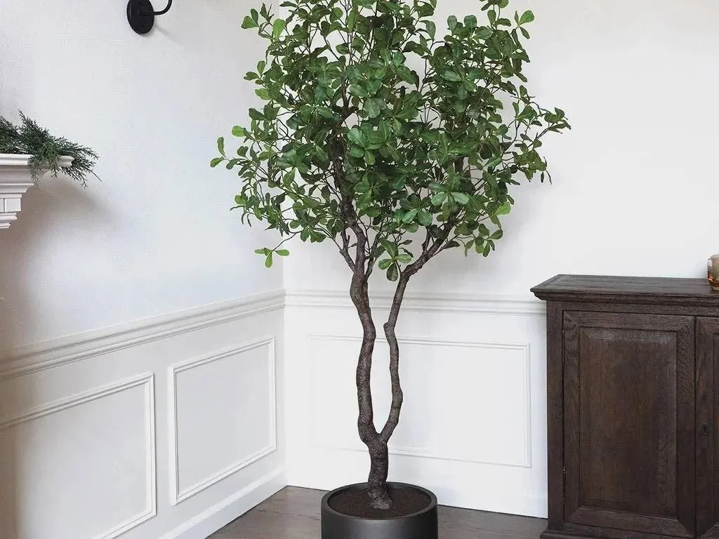 Hedera Artificial Hanging Plant in Pot 27 In.