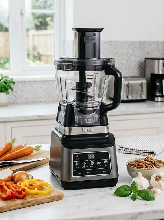 Ninja Food Processor Blender With Accessories