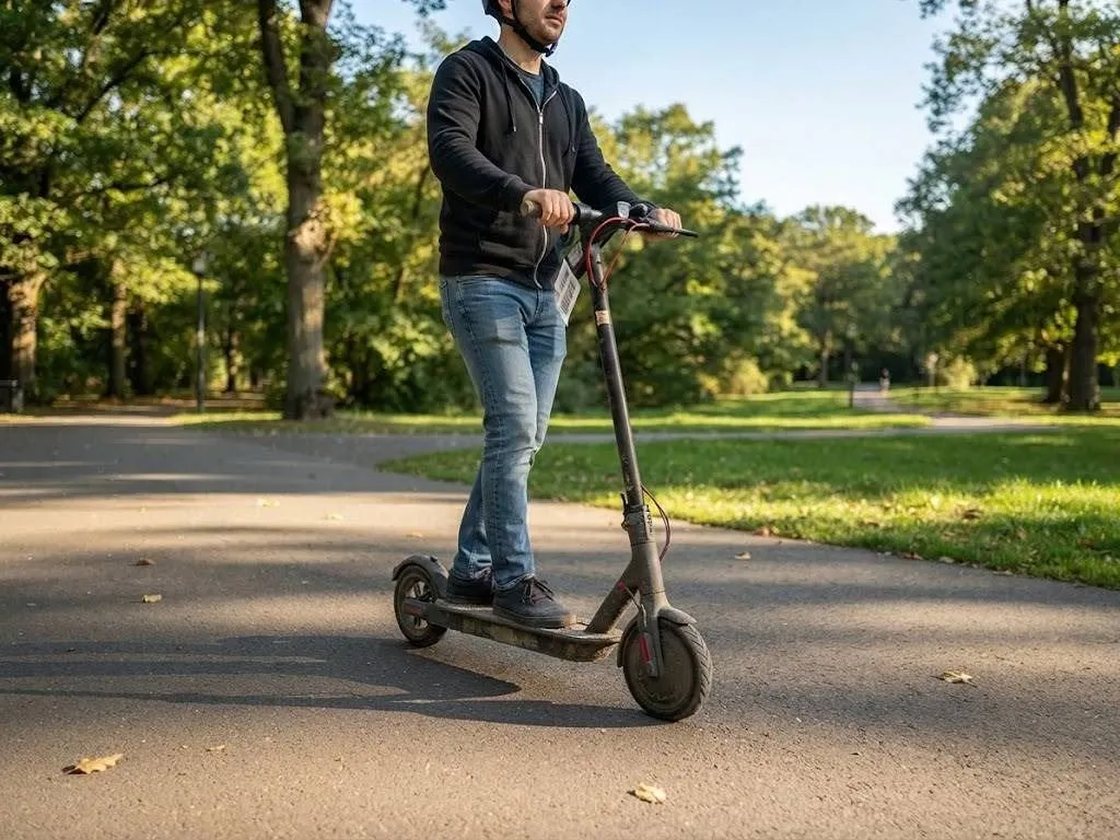 Electric Scooter With Charger