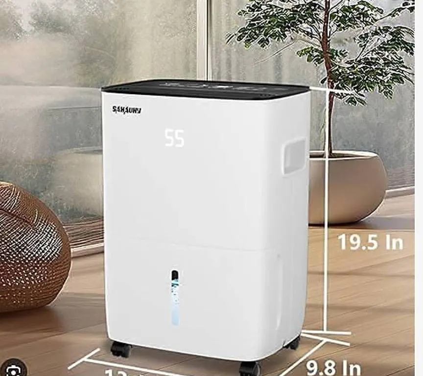 SAHAUHY 80 Pint Dehumidifier WTE80A-025T New