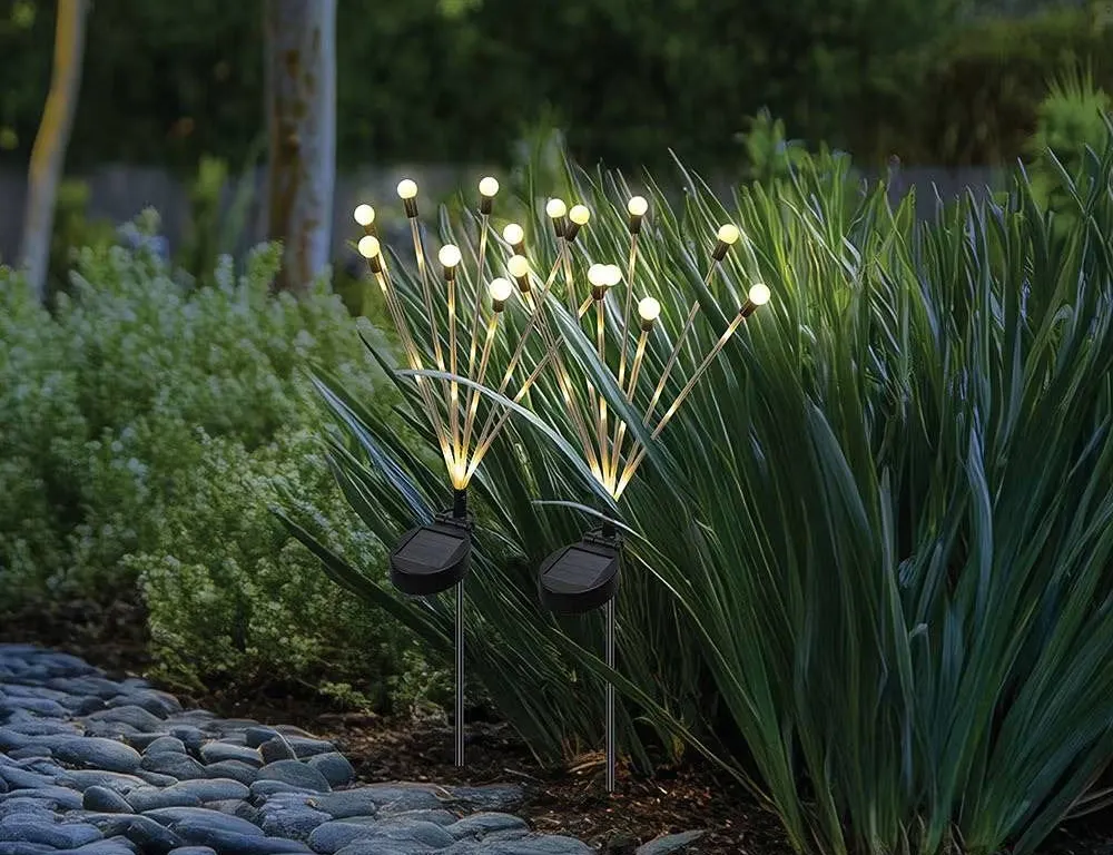 Aurora Solar Firefly Light Set of 4 Lights