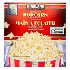 Kirkland Microwave Butter Popcorn 44x93g