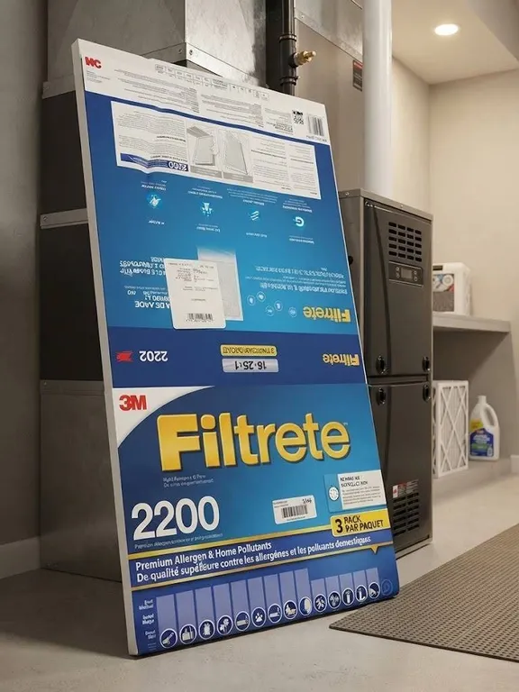 3M Filtrete 2200 Air Filter 16x25x1, 3 Pack