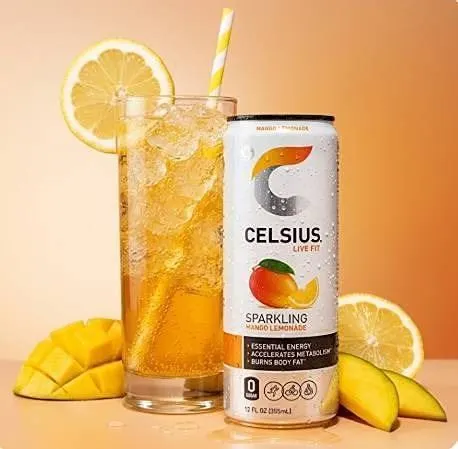 Celsius Mango Lemonade Energy Drink 12x355ml