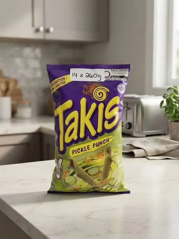 Takis Pickle Punch Flavoured Chips 260g