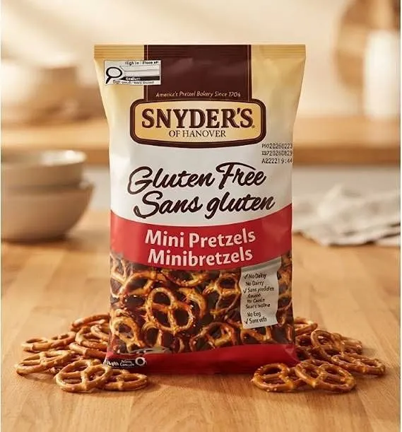 Snyder's Gluten Free Mini Pretzels 220g Bag