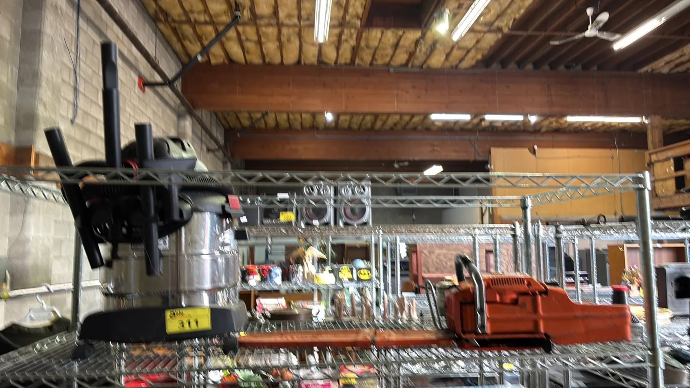 SHOP-VAC BRAND SHOP VAC & STIHL GAS POWERED CHAIN SAW
