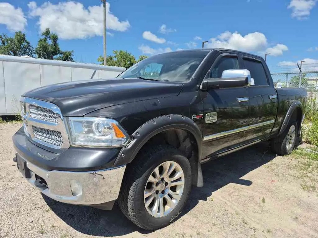 Non-Operable 2016 Ram 1500 4x4 Laramie Longhorn 4dr Crew Cab 6.3 ft. SB Pickup