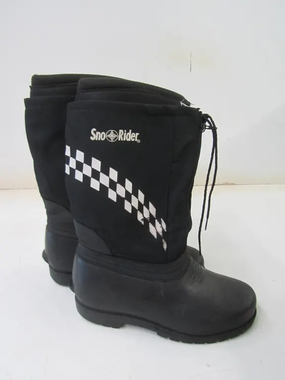Pair Of Sno Rider Snowmobile Boots