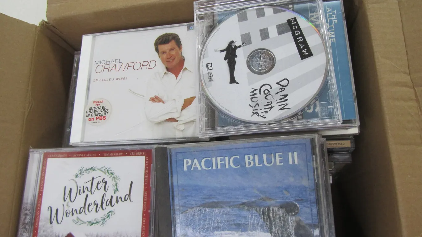 Box Of Assorted CDs