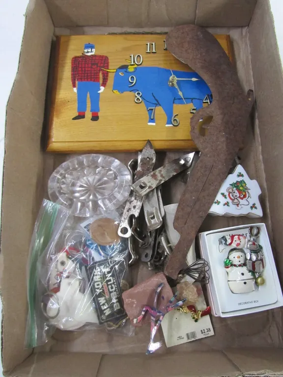 Flat Of Assorted Collectibles