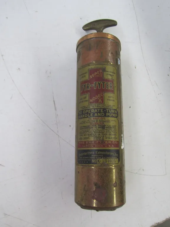 Antique Fyr-Fyter Super Model A Fire Extinguisher