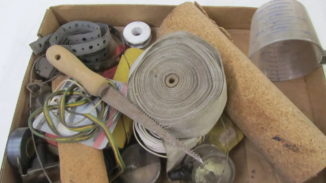 Flat Of Assorted Hardware