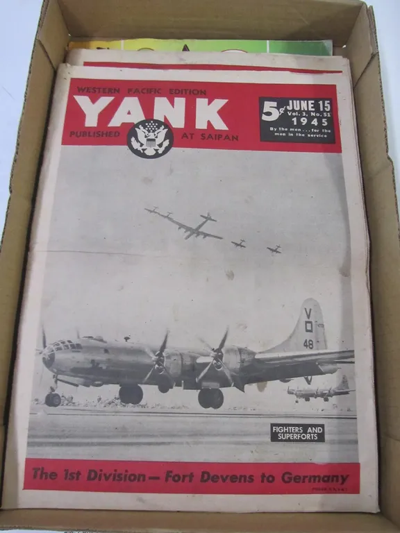 Flat Of Assorted Paper Collectibles