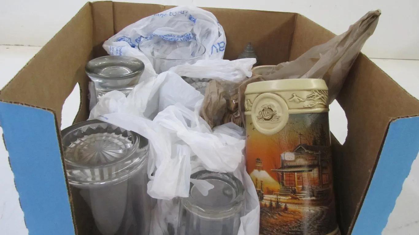 Lot Of Collectible Steins And Large Drinking Glasses
