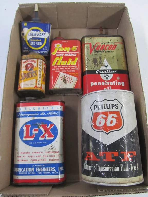 Lot Of Vintage Cans