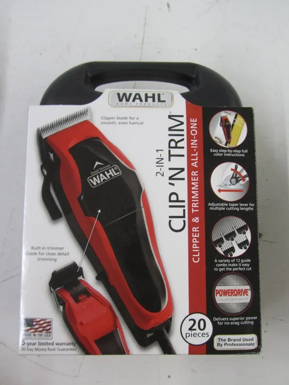 Wahl 20pc. 2-In-1 Clip 'N Trim Clipper & Trimmer