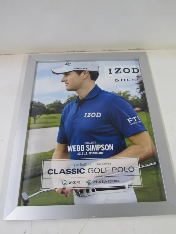 Izod Golf Advertisement
