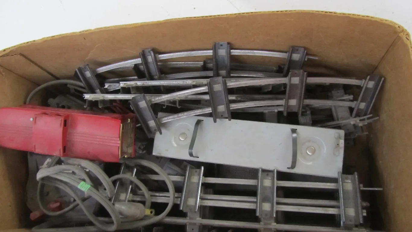 Antique Toy Train Set