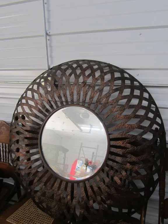 Unique Metal Wall Mirror