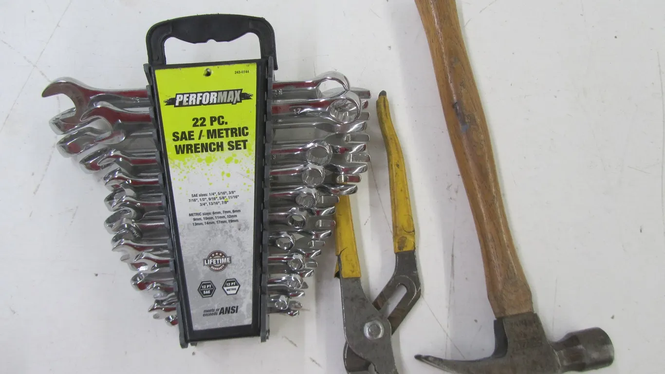 Performax 22pc. SAE/Metric Combination Wrench Set