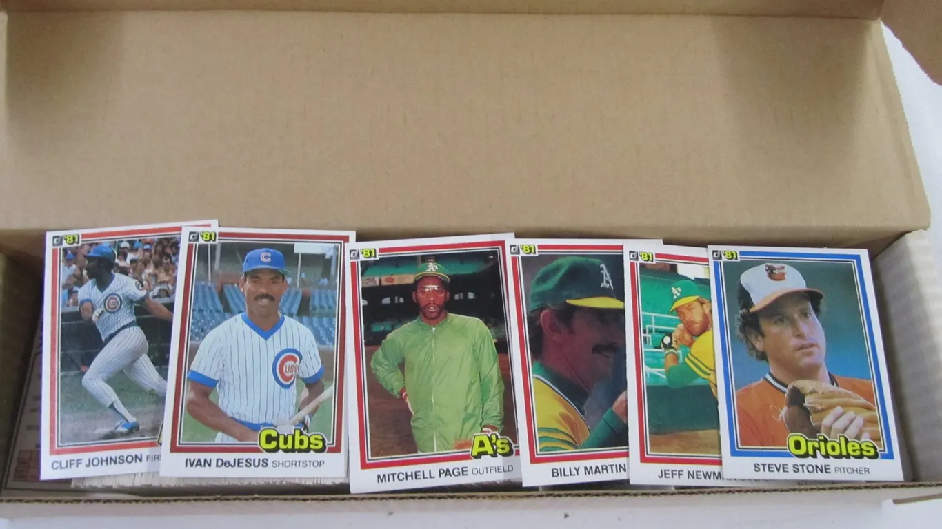 Lot Of 1981 Donruss Baseball Cards