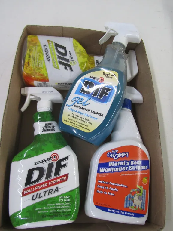 (4) Bottles Of Wallpaper Stripper
