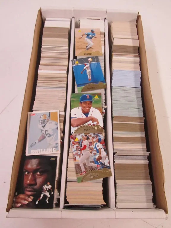 2,400-Count Box Full Of Assorted Sports Cards