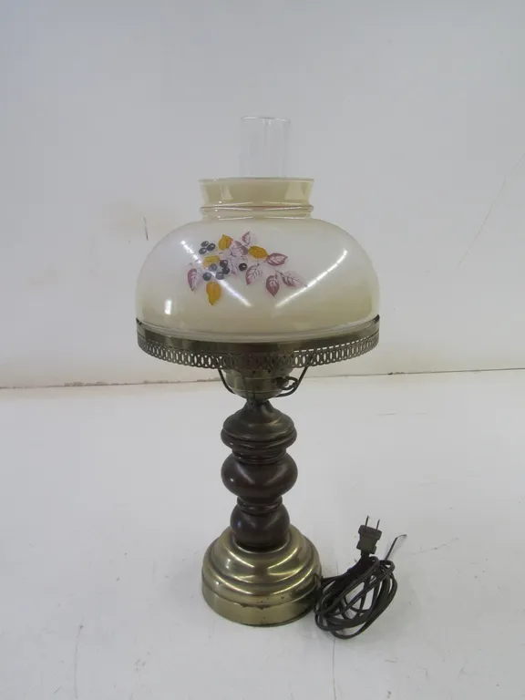 Vintage Hurricane Style Lamp
