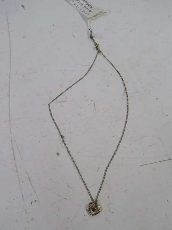 Gold Filled Chain And Gold Filled Pendant