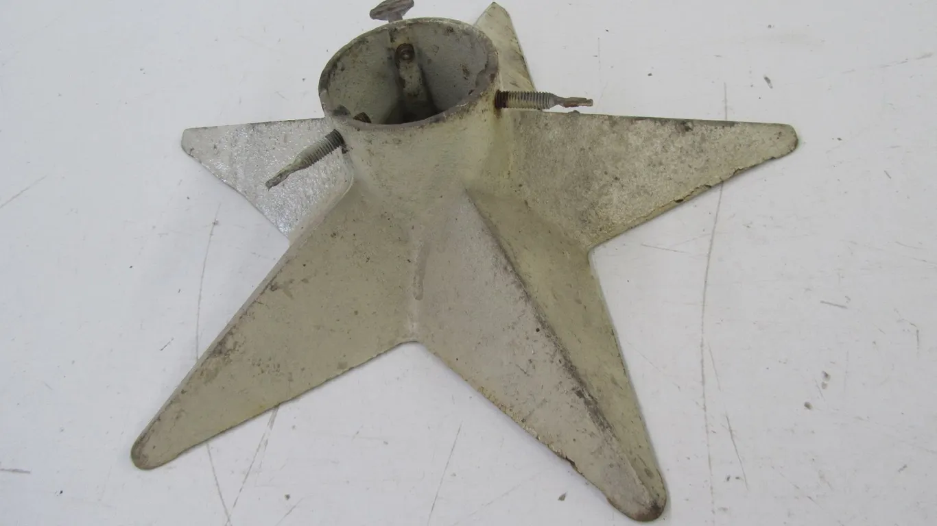 Vintage Cast Iron Christmas Tree Stand