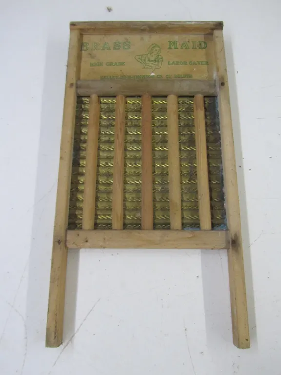 Brass Maid High Grade Labor Saver Washboard