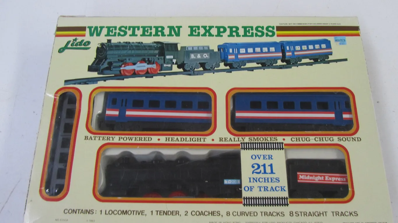 Lido Western Express Toy Train Set