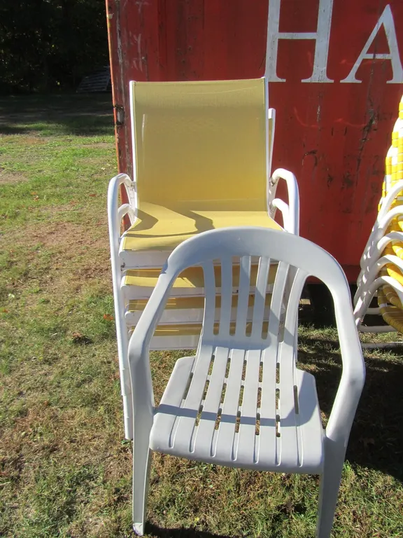 (4) Patio Chairs
