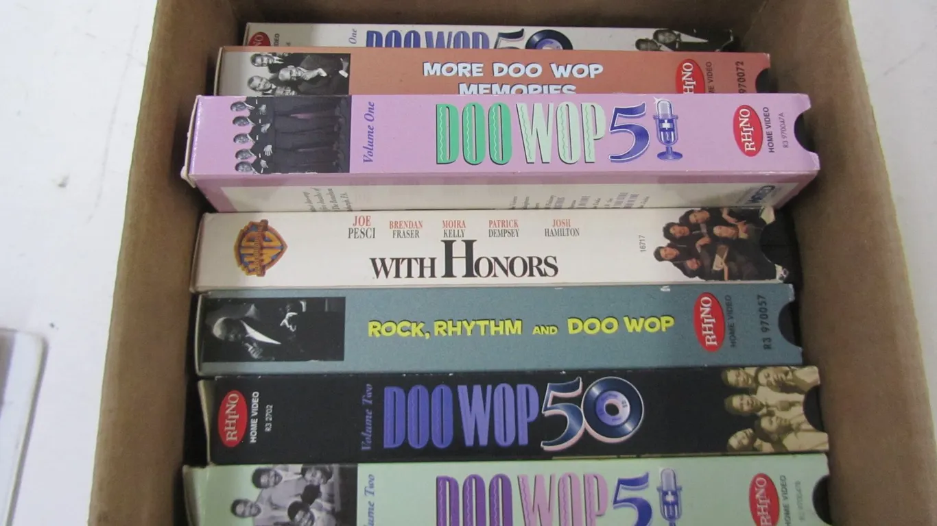 Lot Of Assorted VHS Tapes