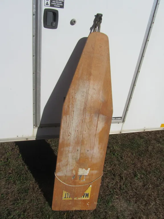 Antique Wood Folding Ironing Board