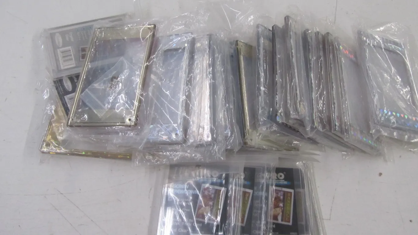 Flat Of Assorted Card Protection Cases
