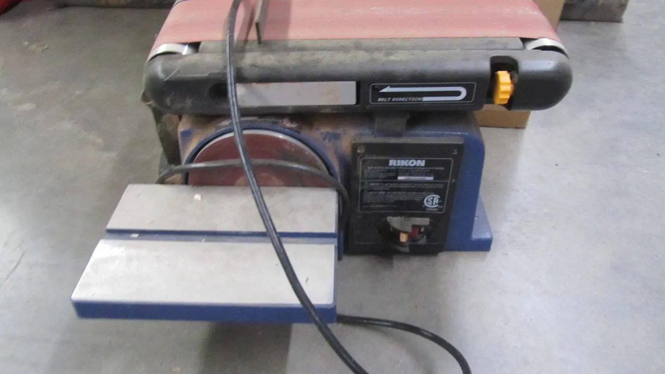 Rikon 4" x 36" Belt & 6" Disc Sander