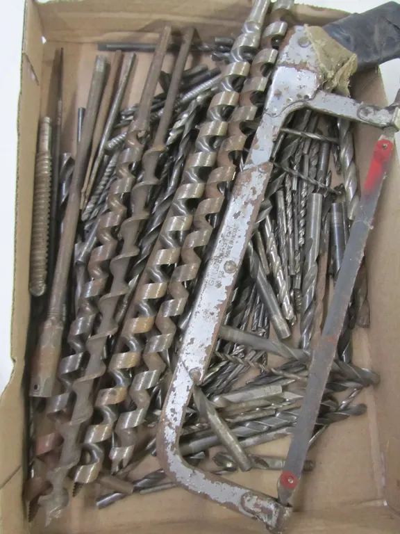 Flat Of Assorted Drill Bits