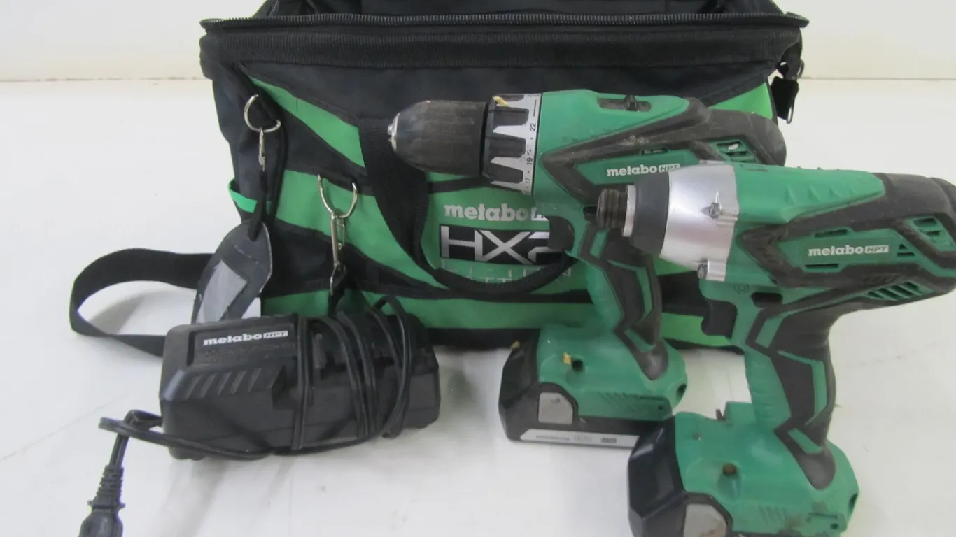 (2) Metabo 18v Cordless Power Tools