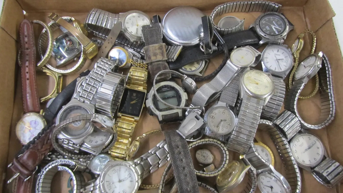 Large Lot Of Assorted Wrist Watches
