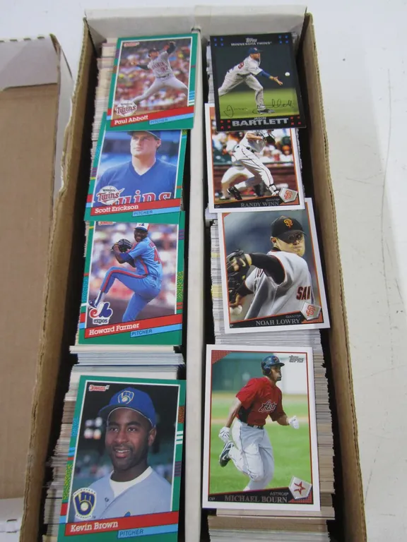 Lot Of Assorted Football And Baseball Cards