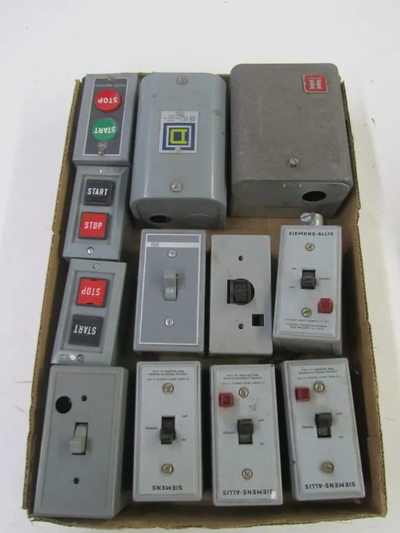 Flat Of Electrical Switches