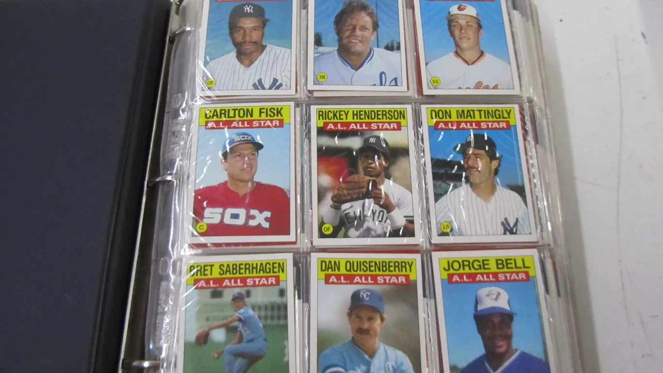 1986 Topps Baseball Card Set