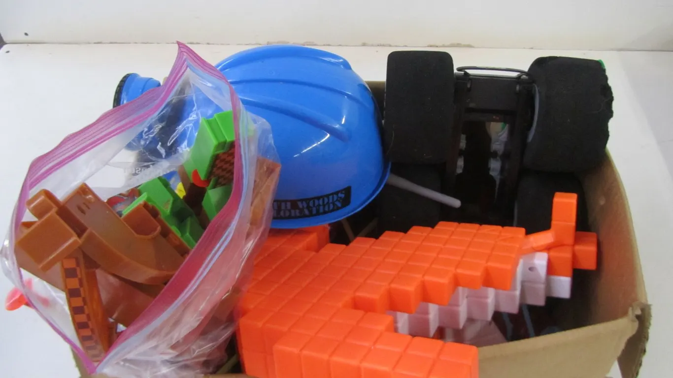 Box Of Assorted Toys