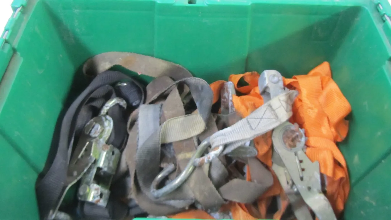 Lot Of Assorted Ratchet Straps