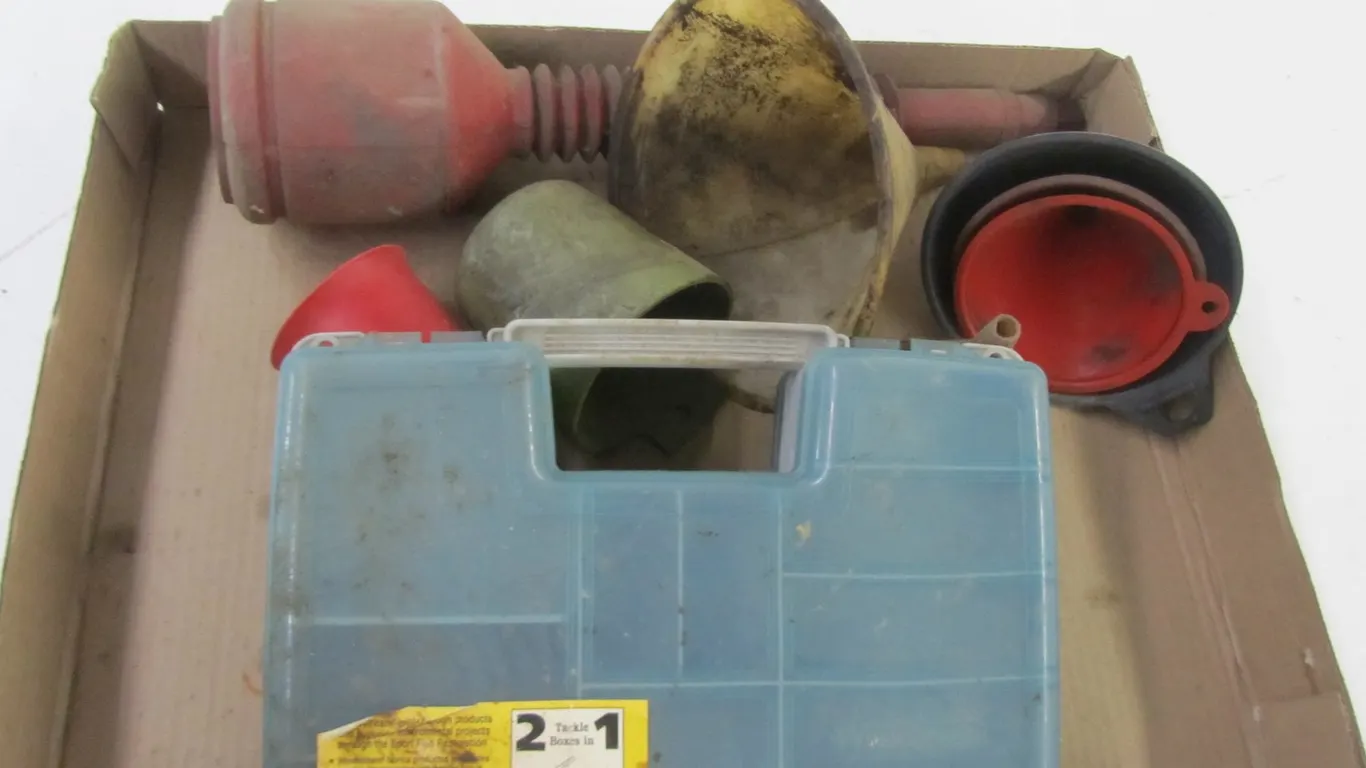 Lot Of Assorted Funnels