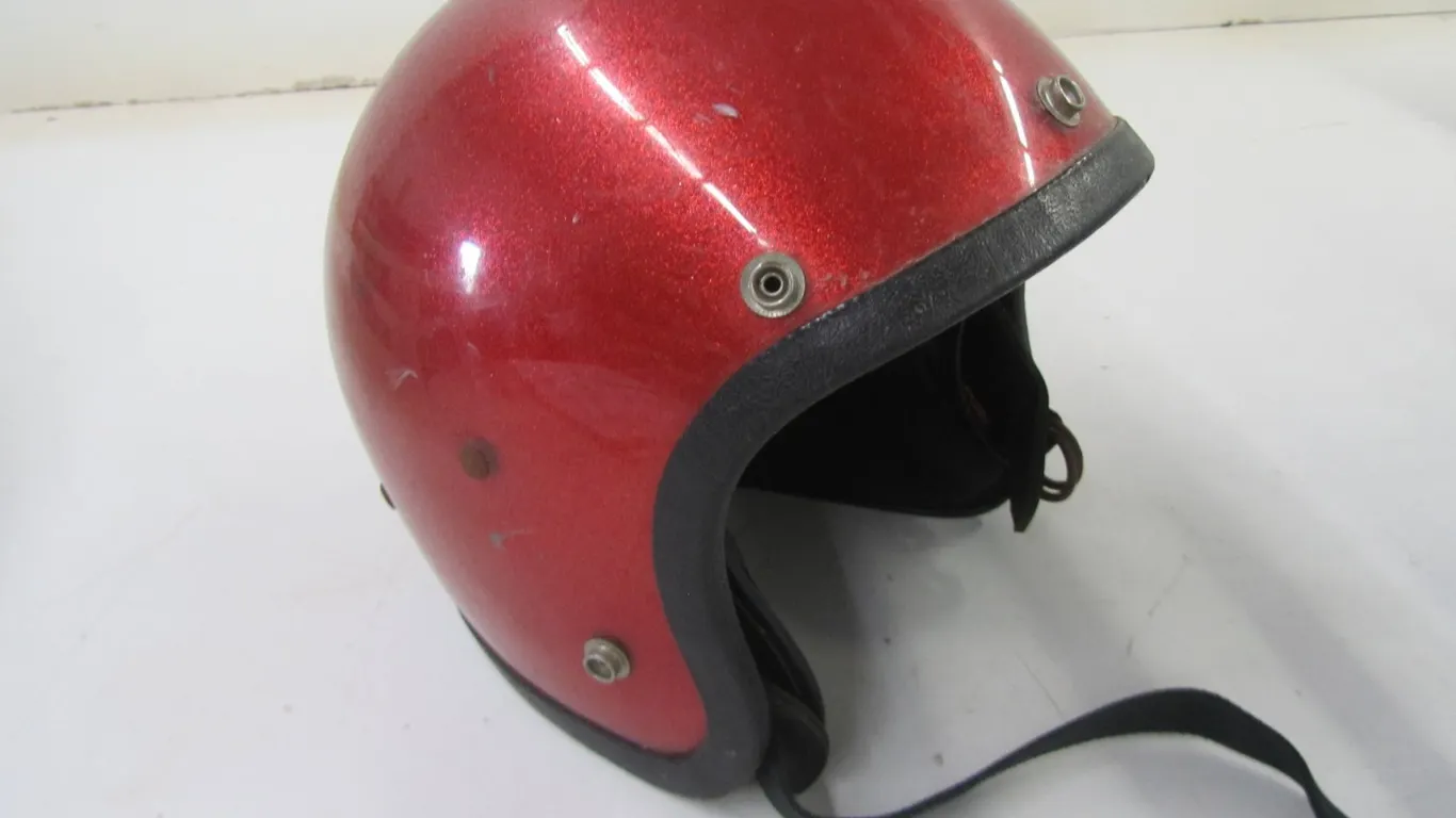 Vintage Glitter Flake Helmet